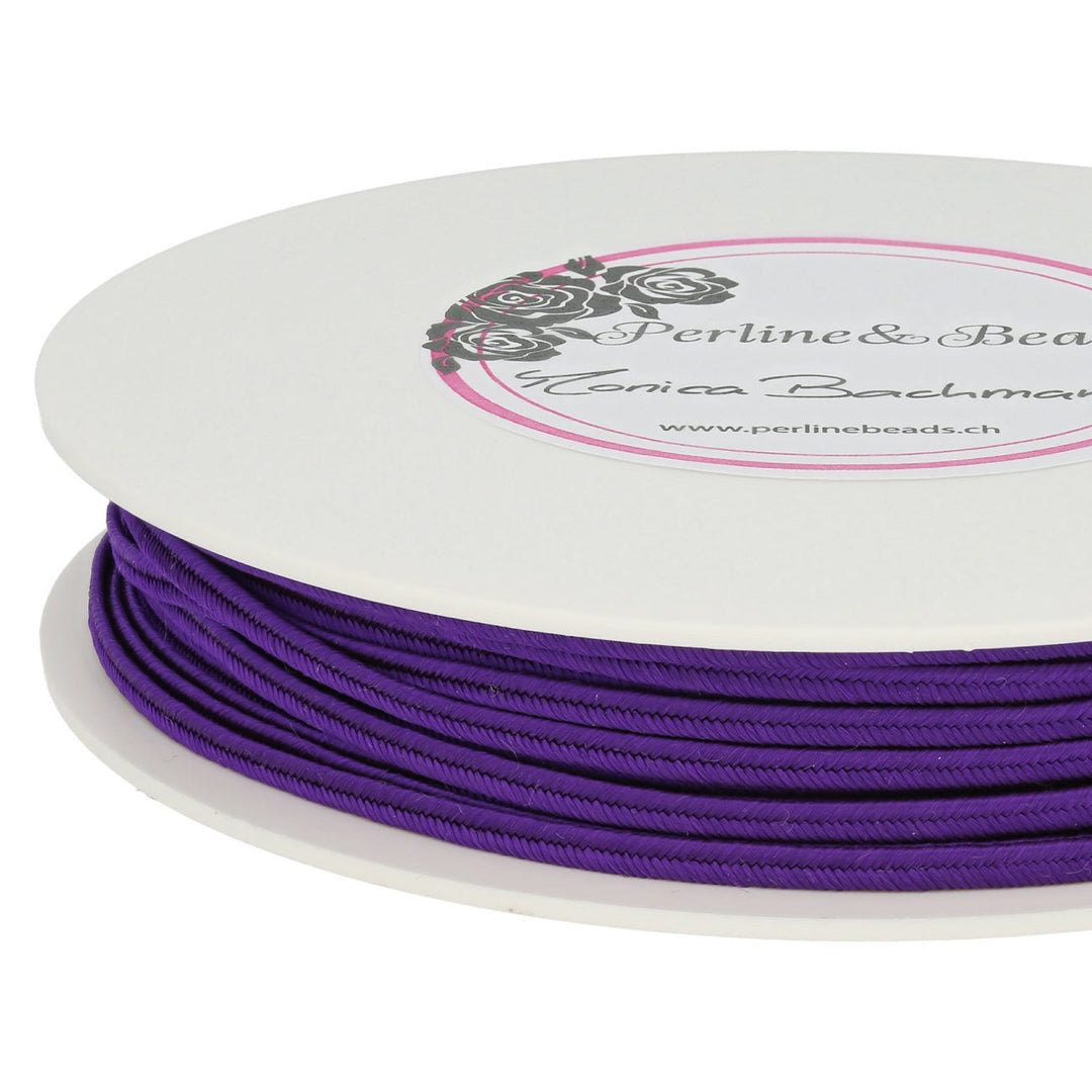 Soutache-Band (Pega) - 3 mm - Violett - PerlineBeads
