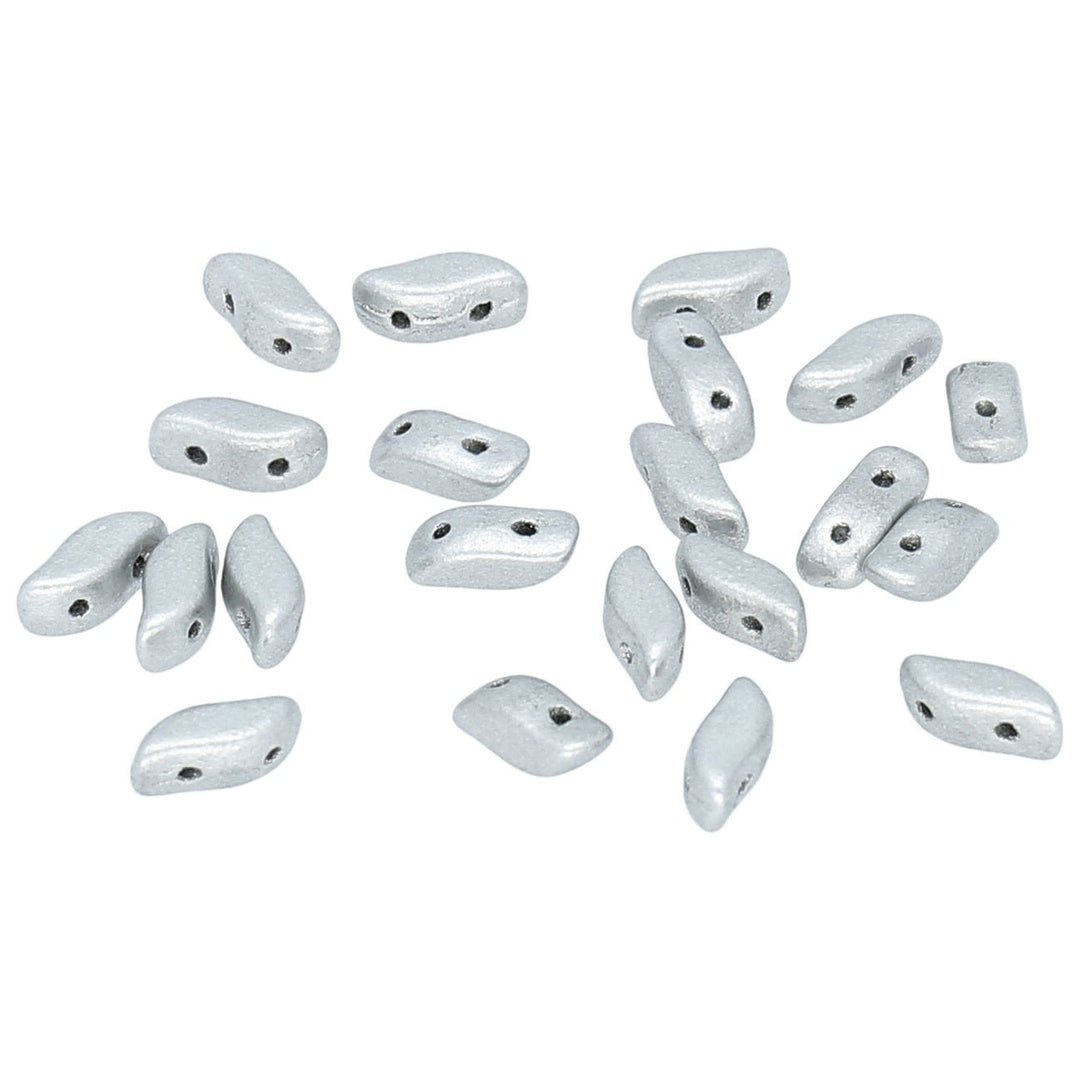 StormDuo - Aluminium Silver - PerlineBeads