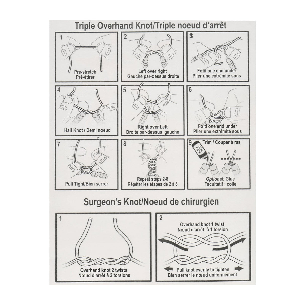 Stretch Magic 0.5 mm - Schwarz - PerlineBeads