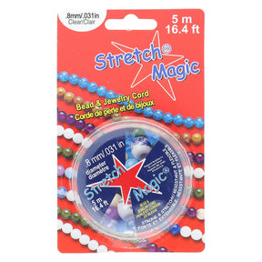 Stretch Magic 0.8 mm - Klar - PerlineBeads