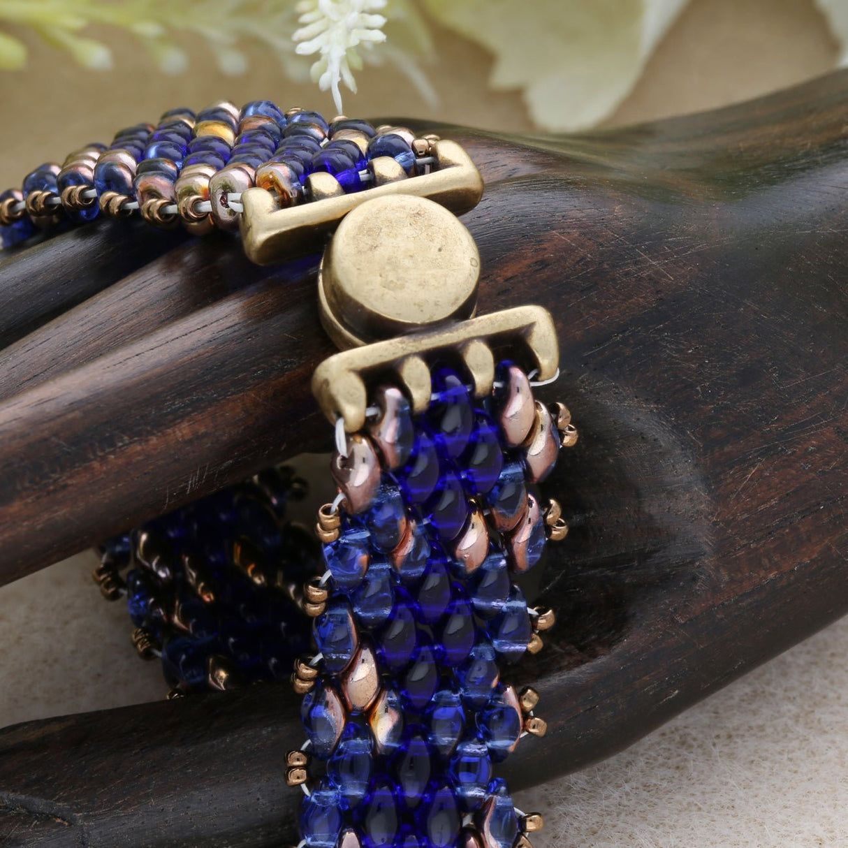 SuperDuo 2,5 x 5 mm - Cobalt - PerlineBeads