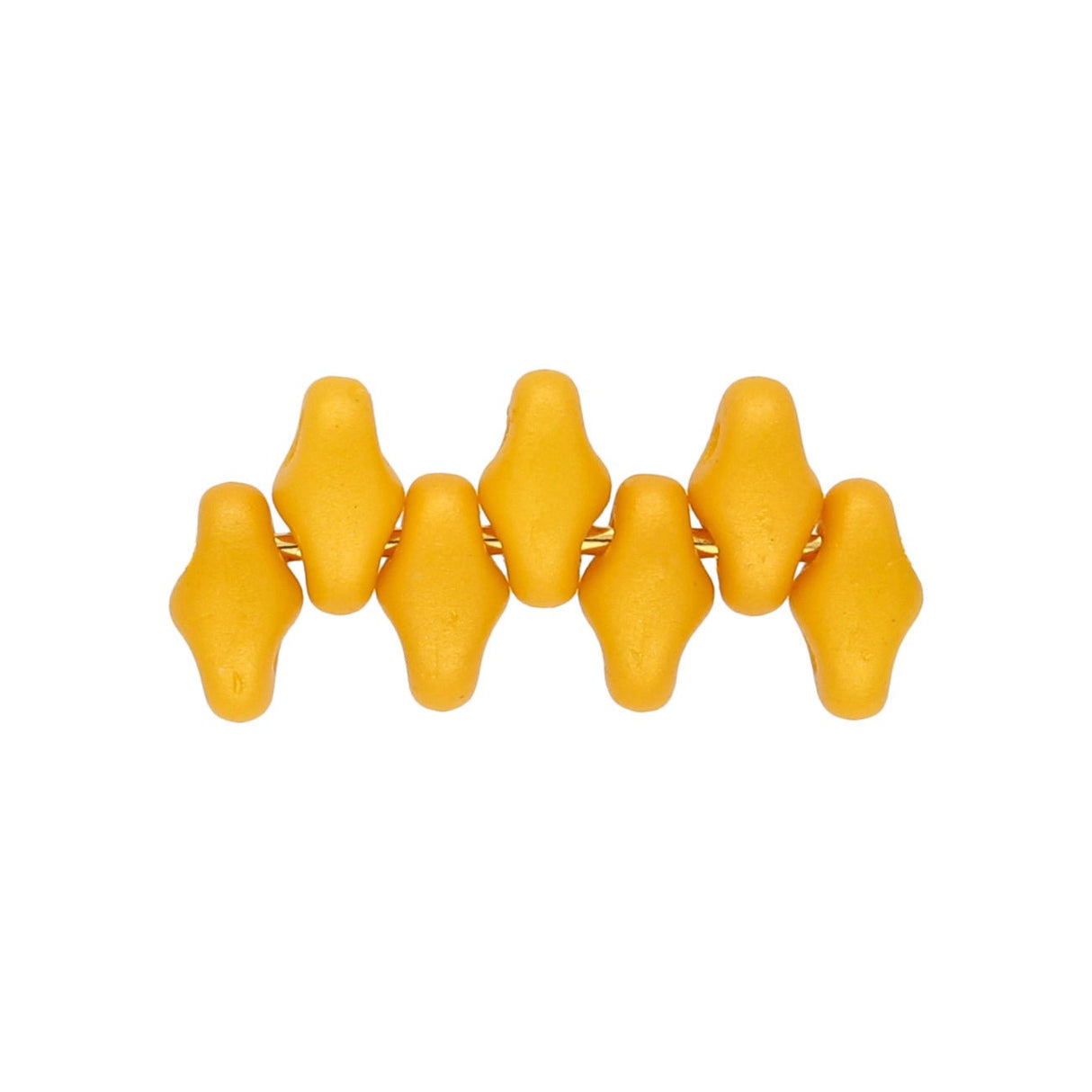 SuperDuo 2,5 x 5 mm - Powdery Sunflower - PerlineBeads