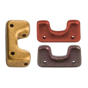 Télos® par Puca® - Yellow Gold Metallic Iris - PerlineBeads