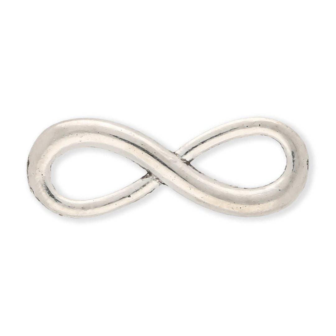 Verbindungselement “Infinity” - Silber antik - PerlineBeads