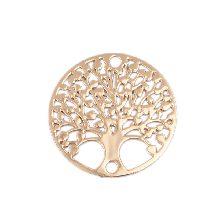 Verbindungselement “Tree of Life” 20 mm - Farbe gold - PerlineBeads